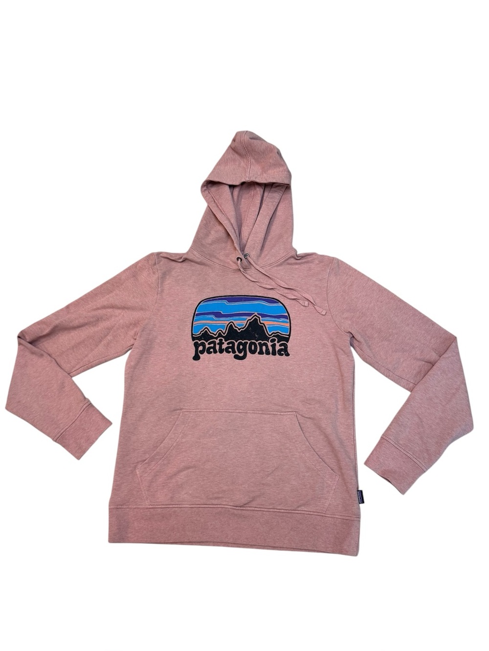 Patagonia Women’s P-6 Logo Uprisal Pullover Hoody Pink Mauve Sweatshirt Medium